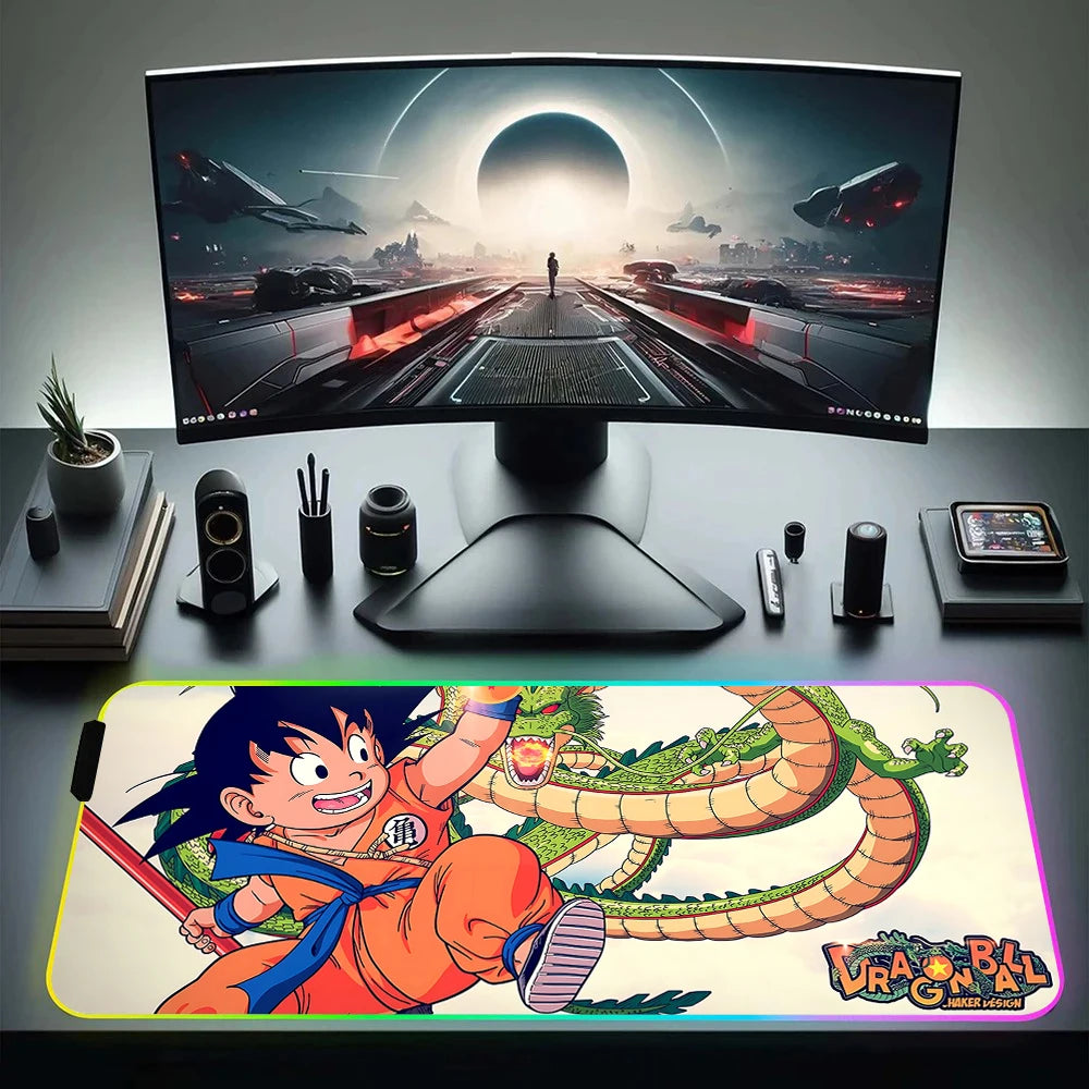 Tapis de souris - Dragon Ball avec LED