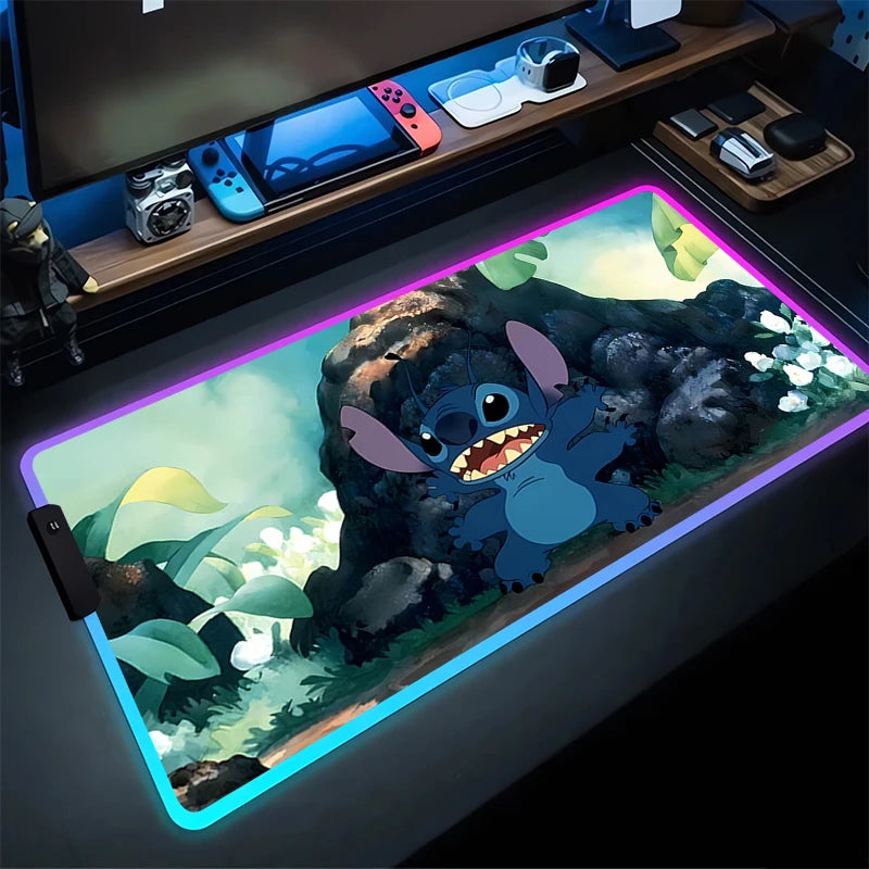 Tapis de souris - Lilo&Stitch avec LED