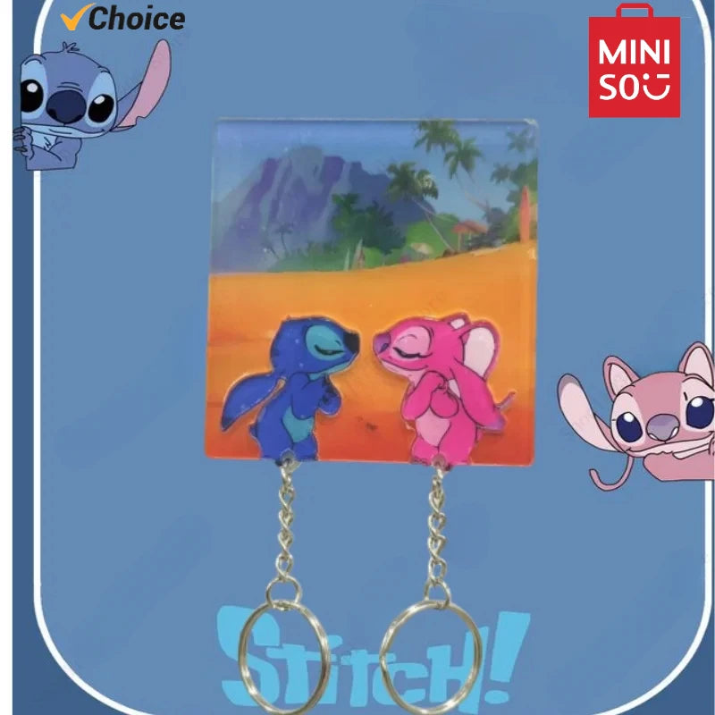 Porte-clés de couple - Lilo&Stitch / Simpsons