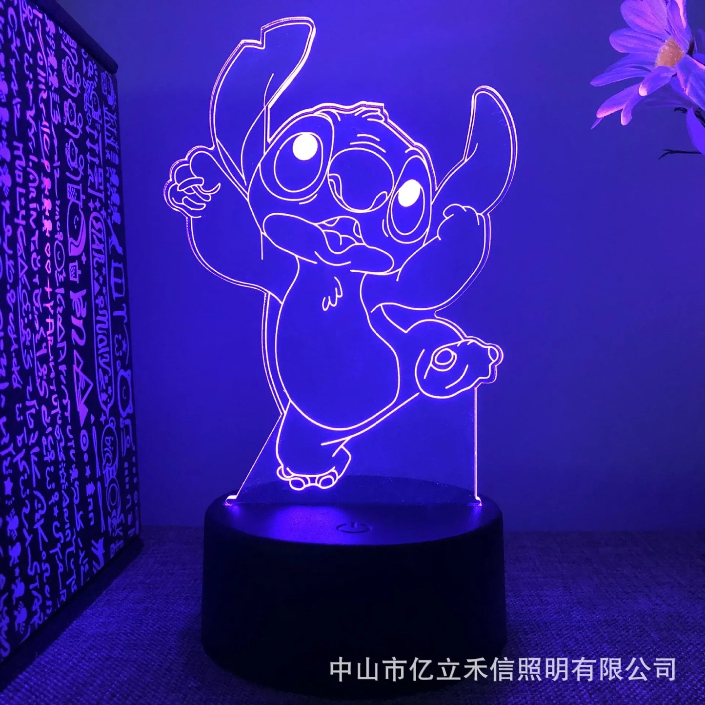 Disney Manga Anime 3D LED 16 couleurs