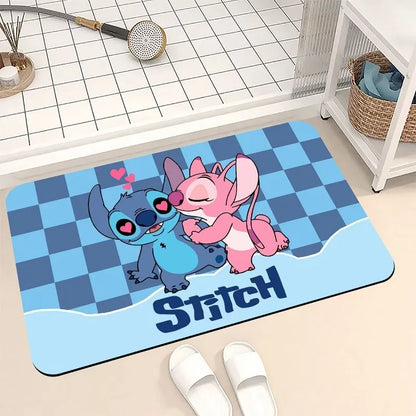 Tapis de sol antidérapant et absorbant - Lilo&Stitch