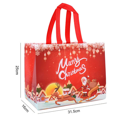 Christmas Gift Bag Santa Claus Snowman Candy Gift Packaging Bag 2024 Merry Christmas Party Home Decor Navidad Noel 2025 New Year