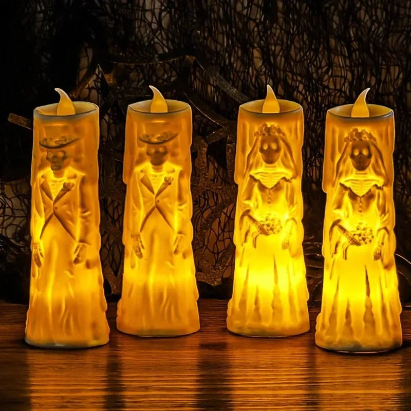 Bougies d'Halloween LED