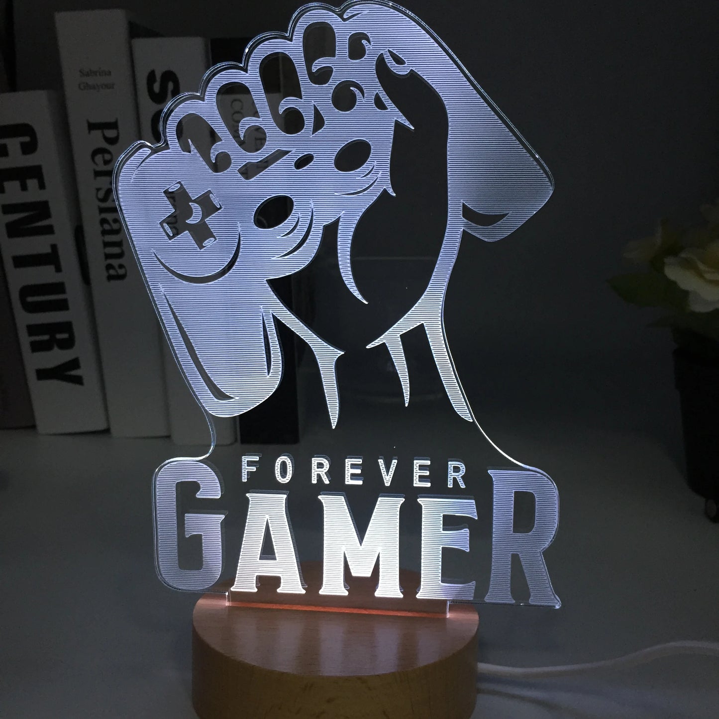 Forever Gamer 3D LED 7 couleurs