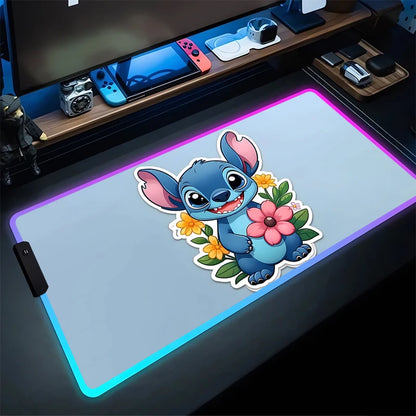 Tapis de souris - Lilo&Stitch avec LED