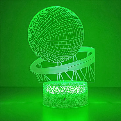 Basketball 3D LED 7 / 16 couleurs