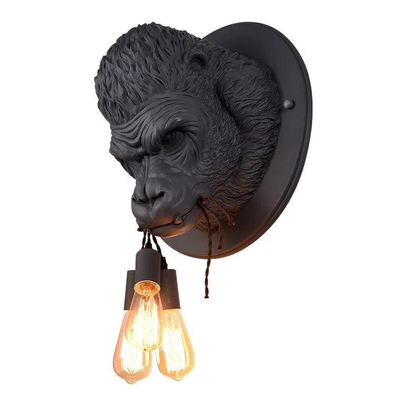 Lampe murale de luxe - gorille