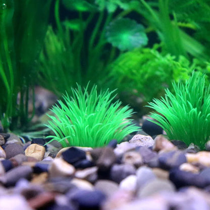 Plantes artificielles en plastique pour aquarium