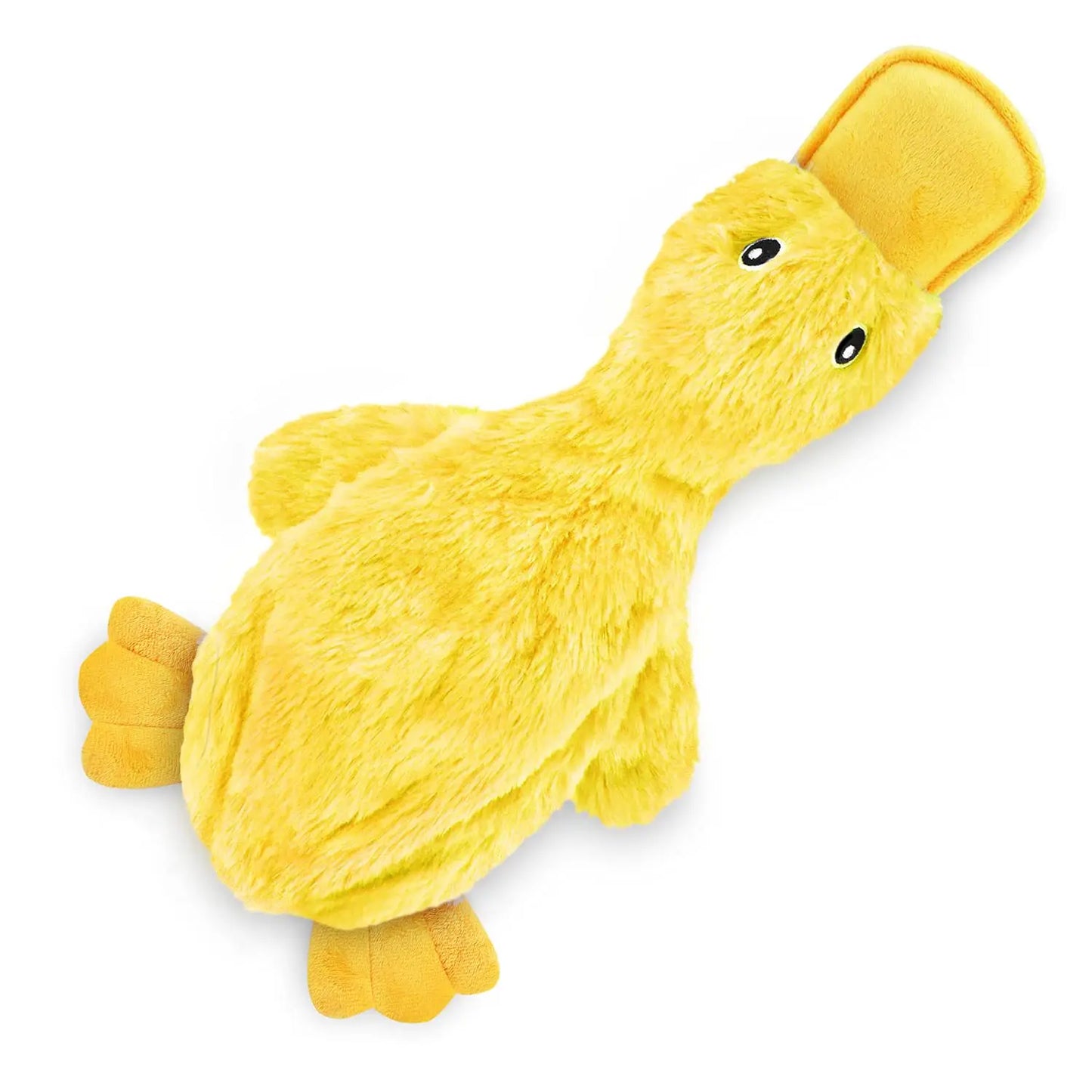 Dog Plush Sound Toys Yellow Duck Puppy Squeaky Interactive Stuffed Toys Bite Chewing Rattle Pet Supplies For Indestructible Dogs