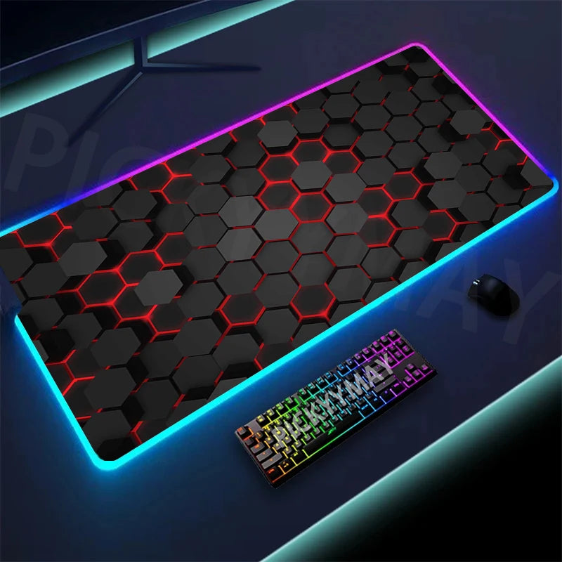 Tapis de souris avec LED