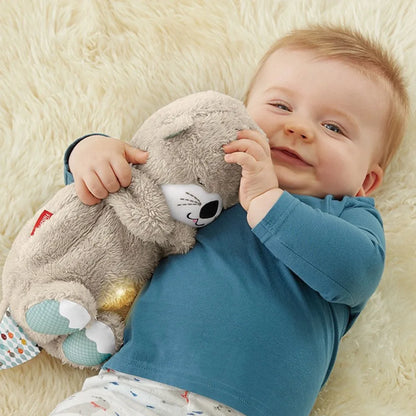 Peluche fonction de respiration, Compagnon de Sommeil, Son et Lumière