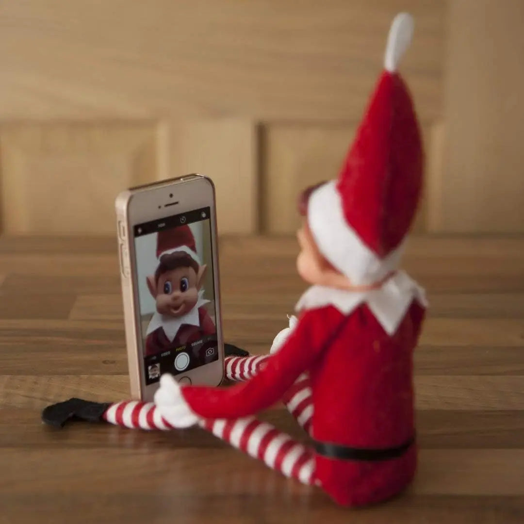 1 ou 2 pièces Elfe de noël se comportant mal, jouet en peluche