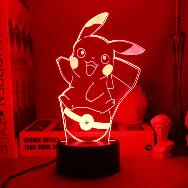 Pokemon 3D LED 7 / 16 couleurs