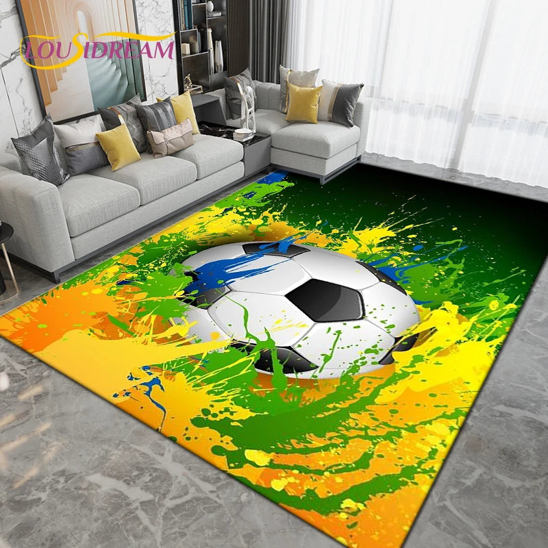 Tapis de sol antidérapant - Football