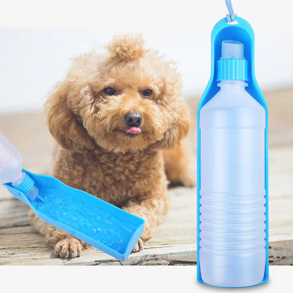 Bouteille d'eau portable pour chien 250ml/500ml