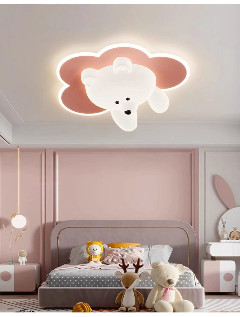 Plafonnier de chambre enfant - ours