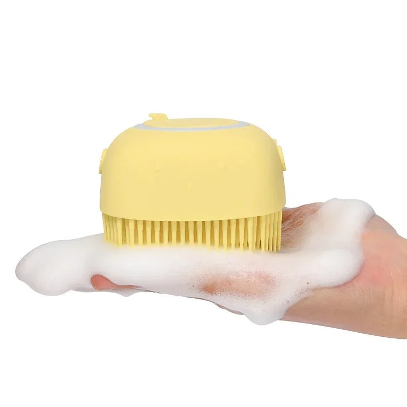 Brosse de bain pour chat et chien