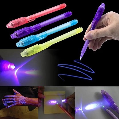 Stylo magique invisible UV