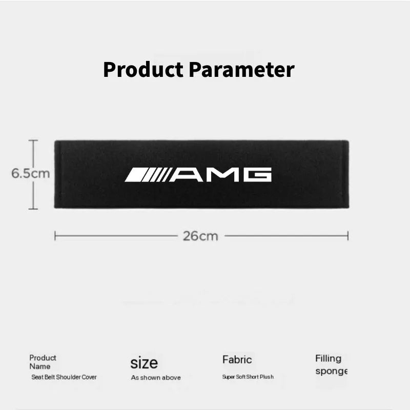 Housse de ceinture de sécurité - Mercedes AMG