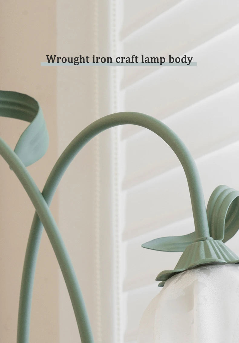 Lampe de table flexible - fleurs