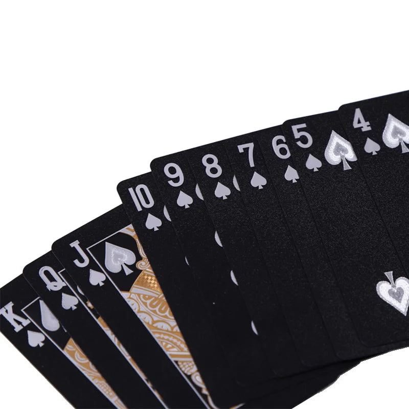 Jeu de cartes de luxe imperméable